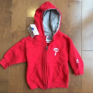 New Phillies Hoodie Size 12 Months